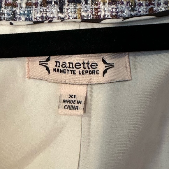 Nanette Lepore blazer size xl - Picture 2 of 3